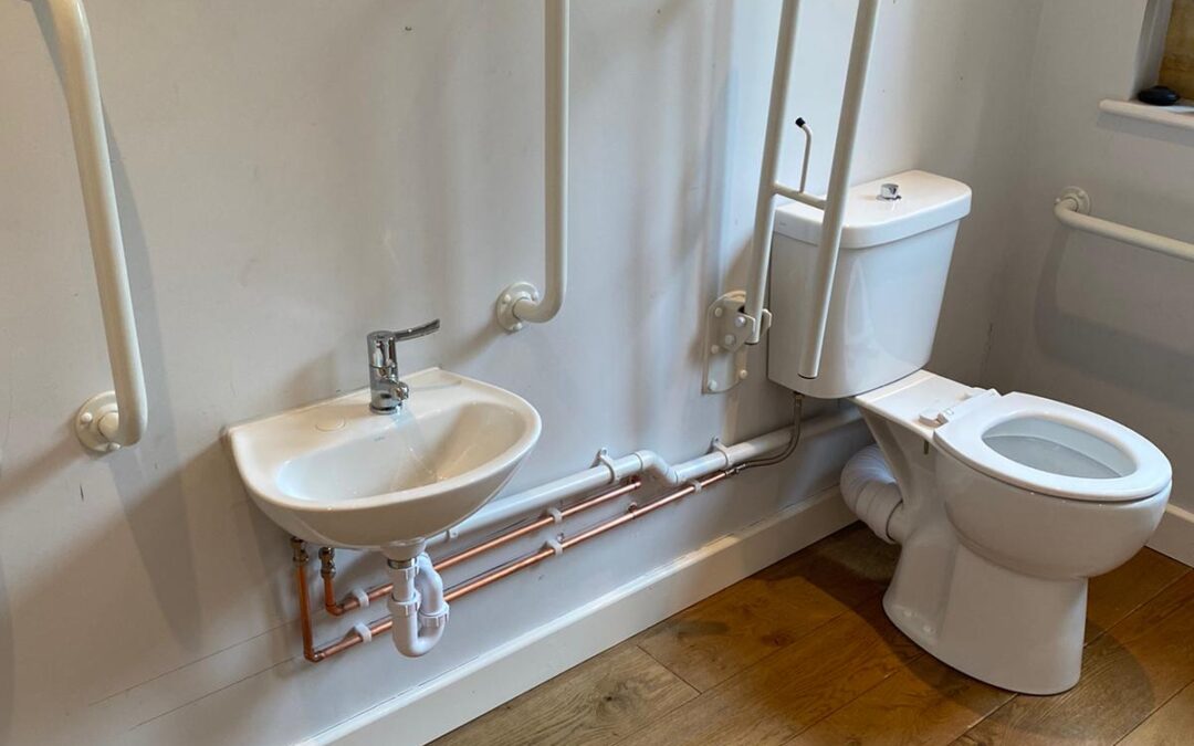 Accessible Bathroom Installation for a Worcester Support Property